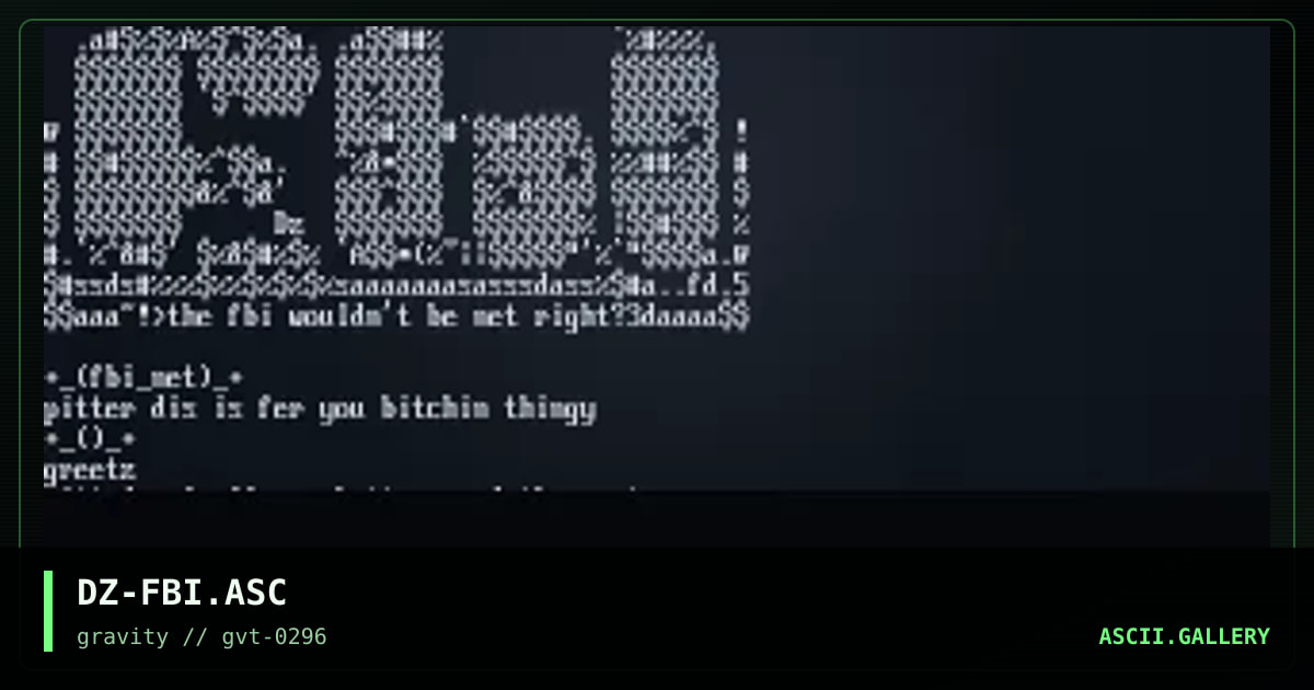fbi_net, by demize, 1996