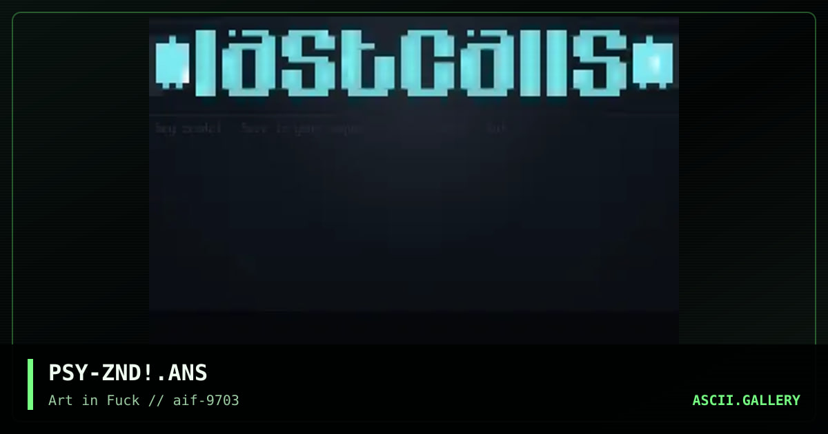 last calls header, by lord autopsy, 1997