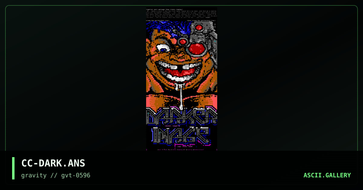 darker image?!@, by clorox cowboy, 1996