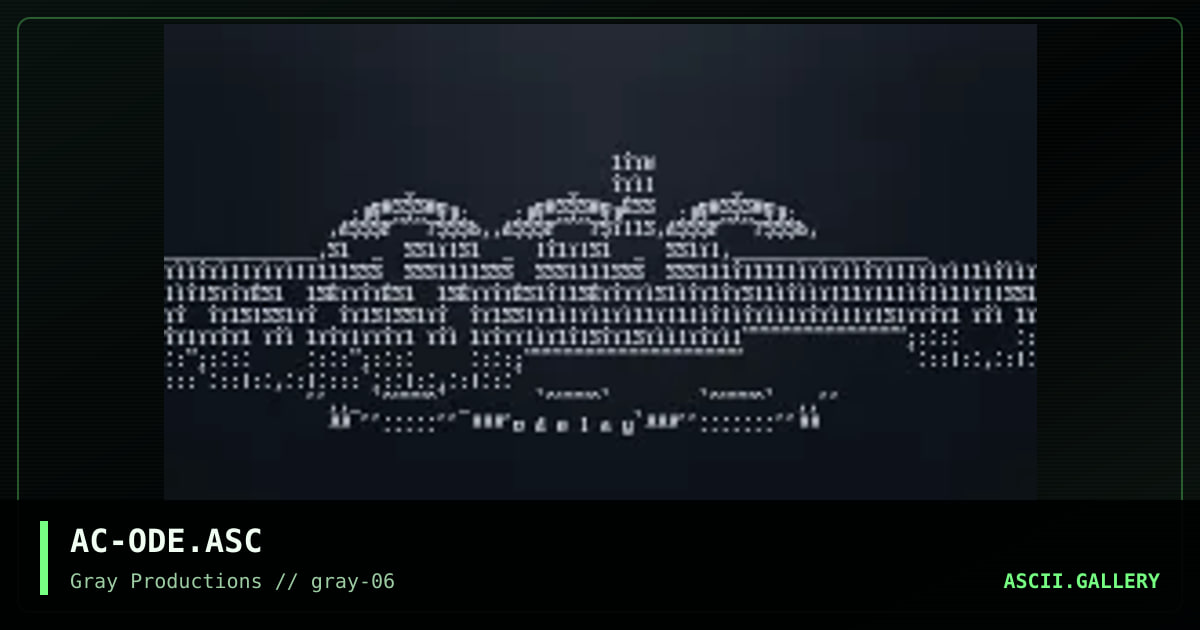 AC-ODE.ASC, by afrocreep, 1998