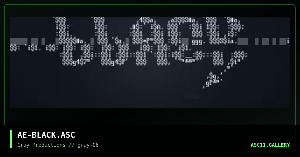 AE-BLACK.ASC, by acme, 1998
