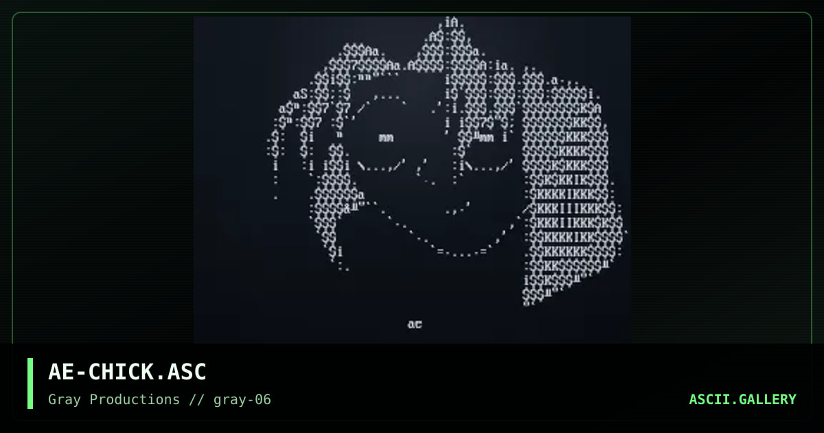 AE-CHICK.ASC, by acme, 1998
