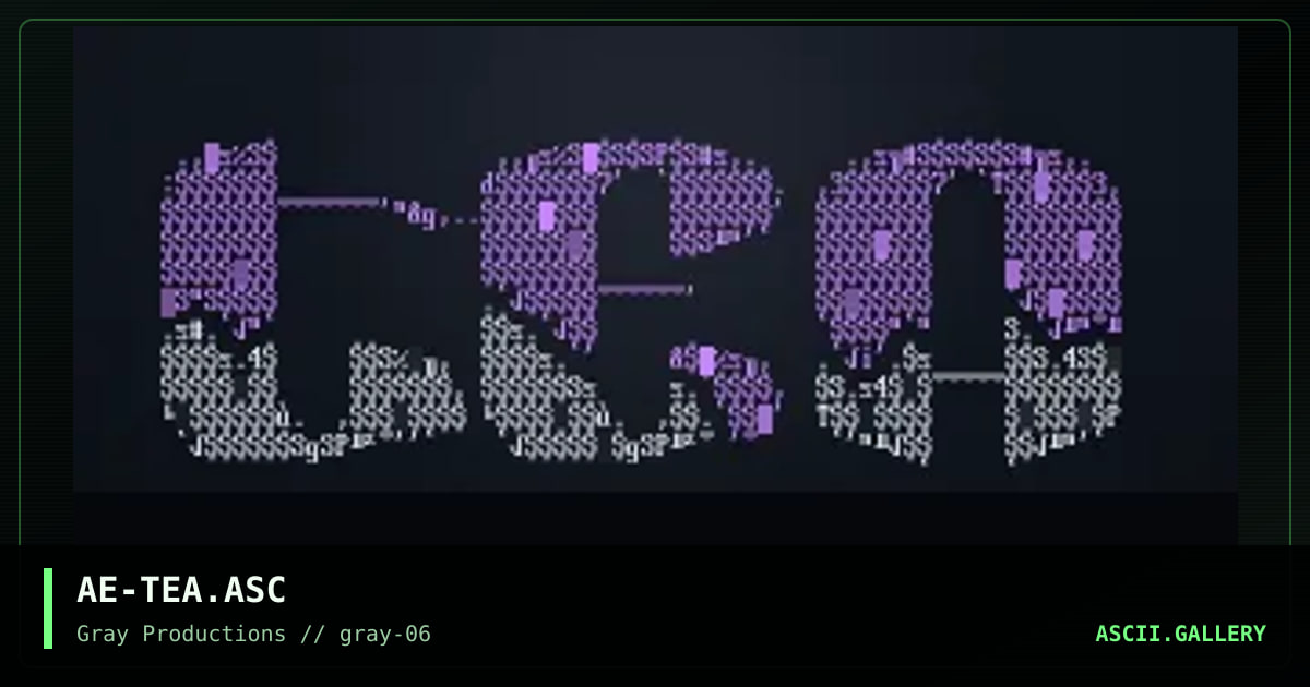 AE-TEA.ASC, by acme, 1998