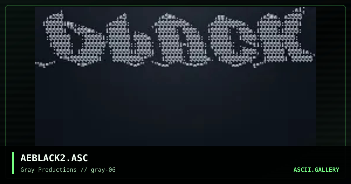 AEBLACK2.ASC, by acme, 1998