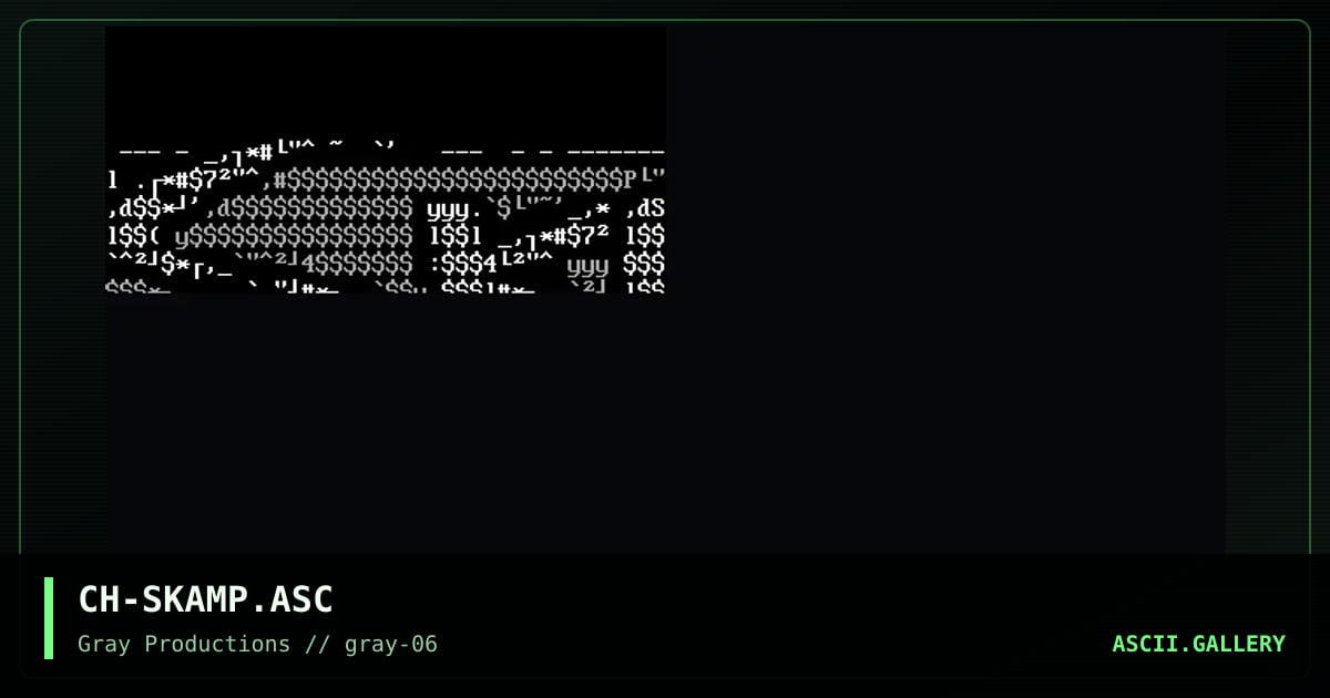 CH-SKAMP.ASC, by chrom, 1998