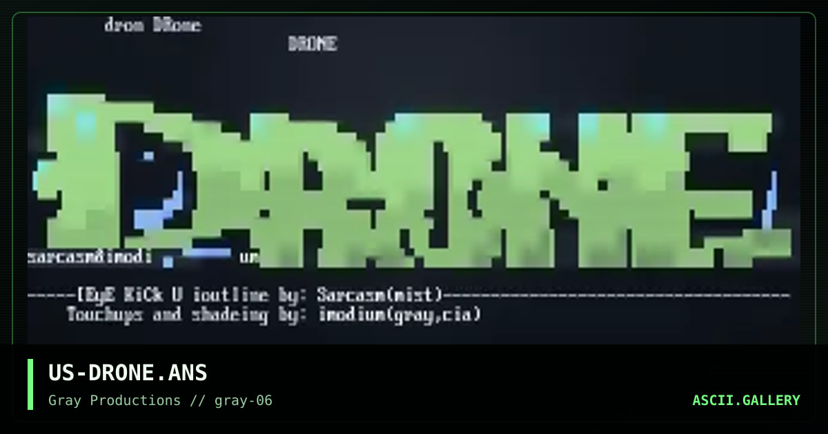 US-DRONE.ANS, by sarcasm, imodium, 1998