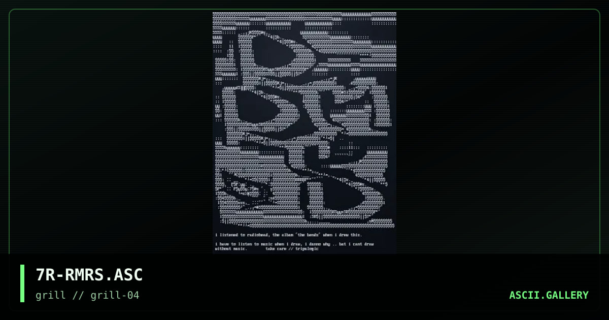 remorse, by tripulogic, 1998