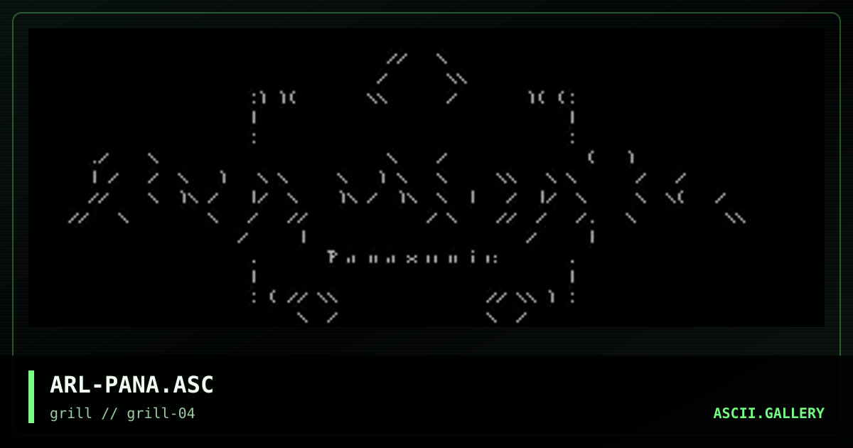 ARL-PANA.ASC, by arlequin, 1998