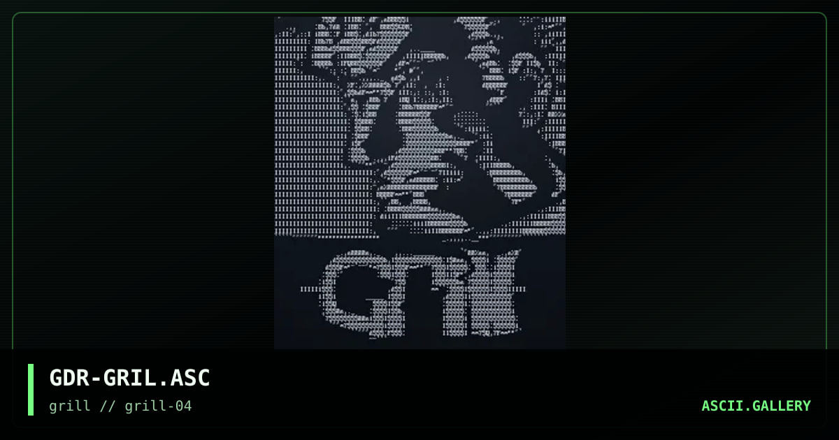 GDR-GRIL.ASC, by gravedancer, 1998
