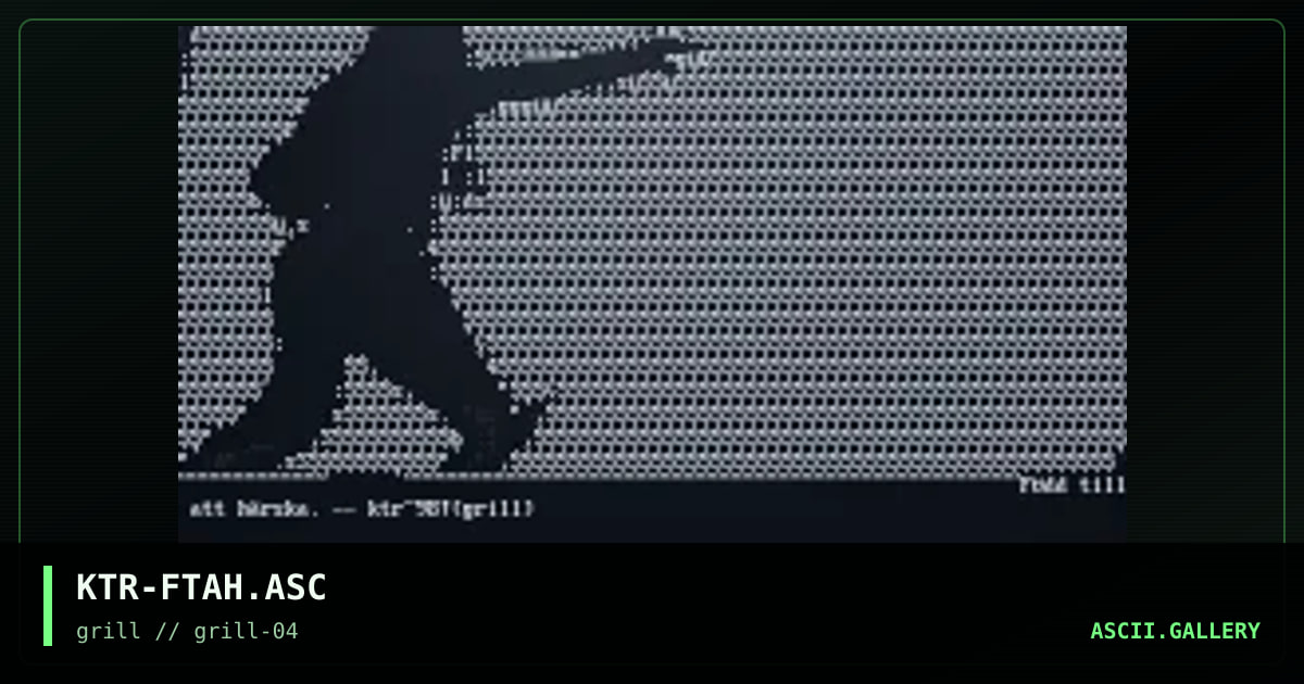 KTR-FTAH.ASC, by keetar, 1998