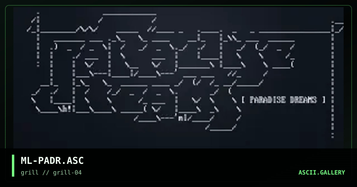 ML-PADR.ASC, by merlin, 1998