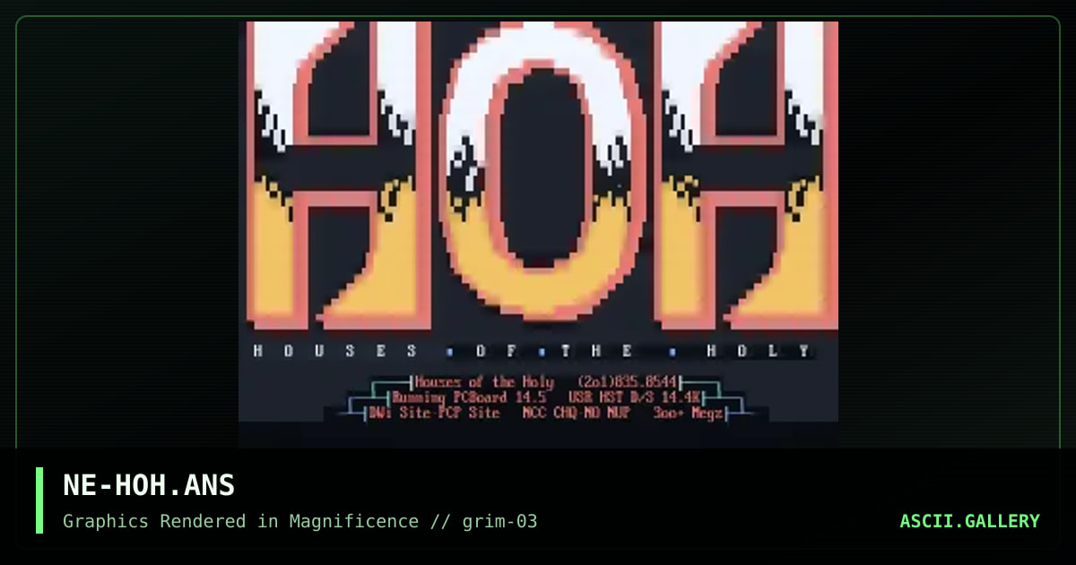 NE-HOH.ANS, by nemesis, 1992