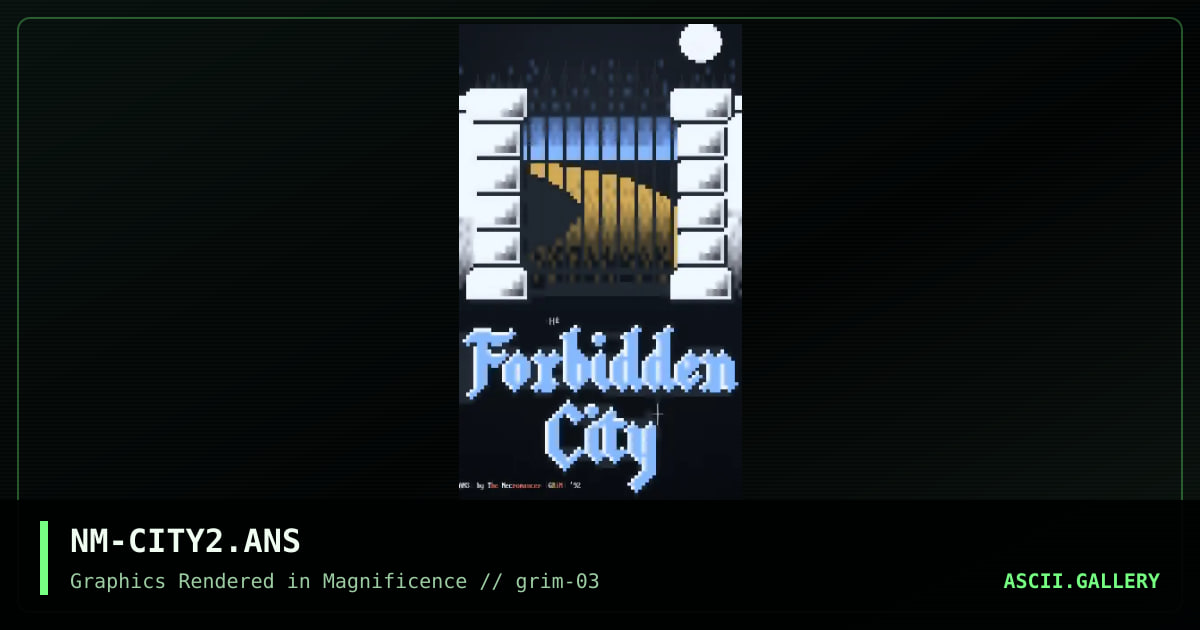 NM-CITY2.ANS, by the necromancer, 1992
