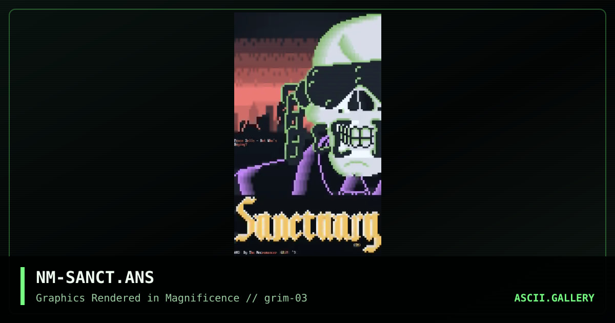 NM-SANCT.ANS, by the necromancer, 1992