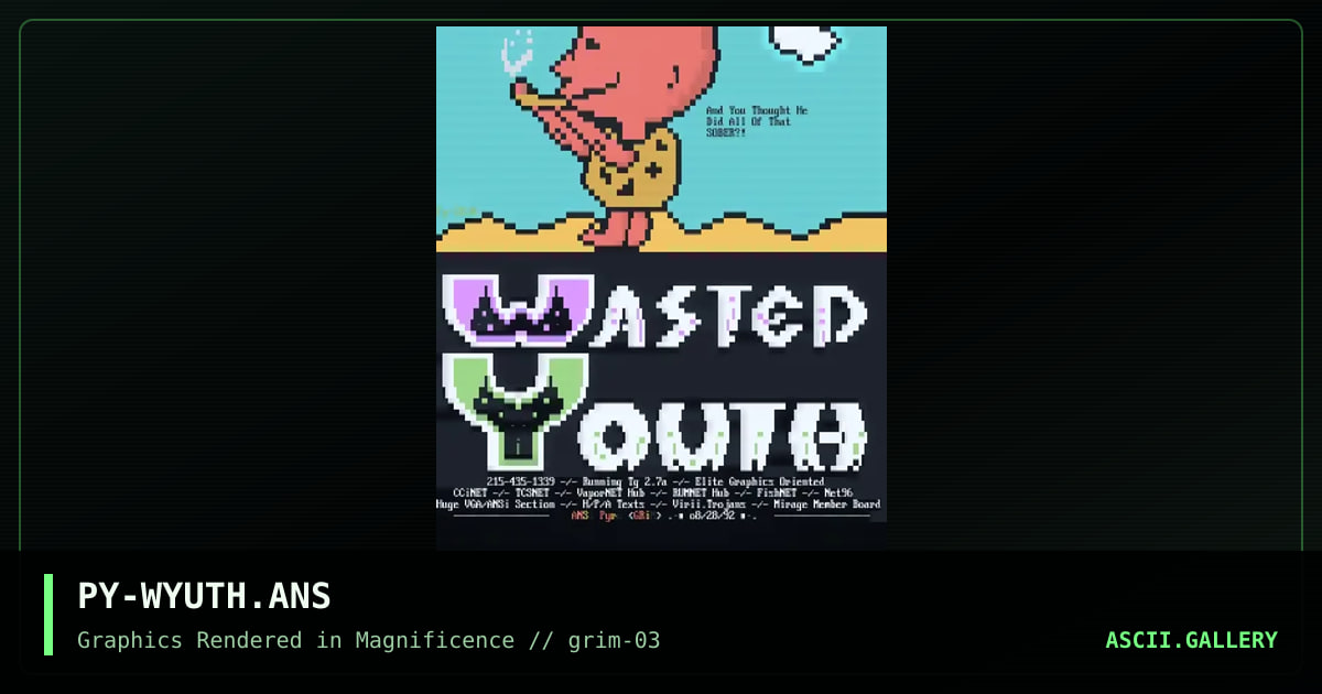 PY-WYUTH.ANS, by pyro, 1992