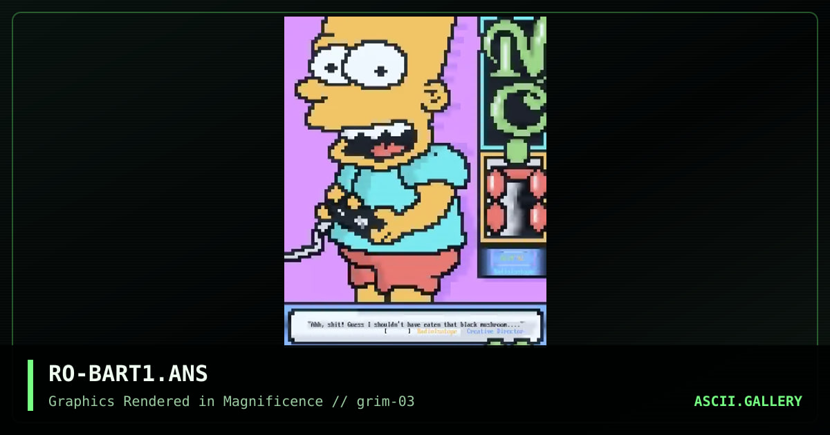 RO-BART1.ANS, by radioisotope, 1992