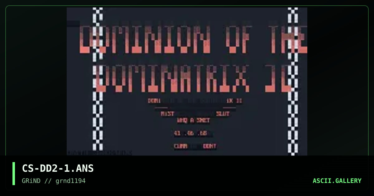 CS-DD2-1.ANS, by cryptic stench, 1994