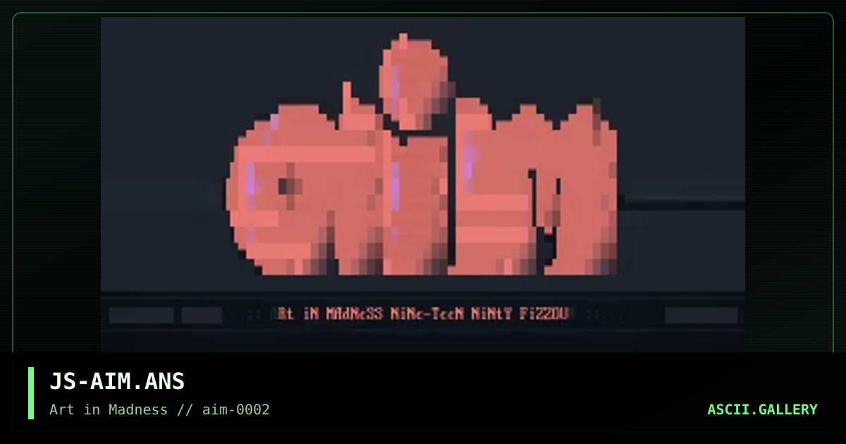 JS-AIM.ANS, by jsmoove, 1994