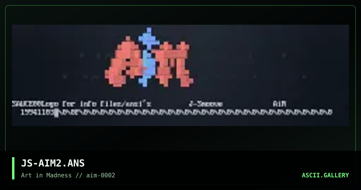 JS-AIM2.ANS, by jsmoove, 1994