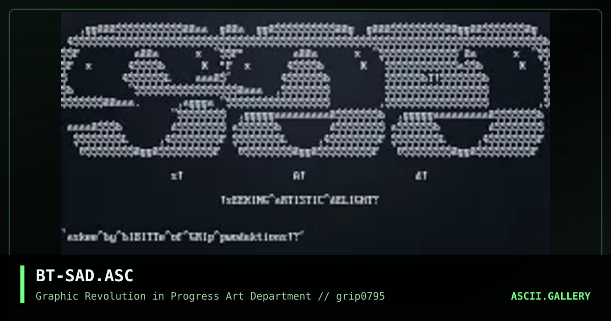 sad, by bibitte, 1995