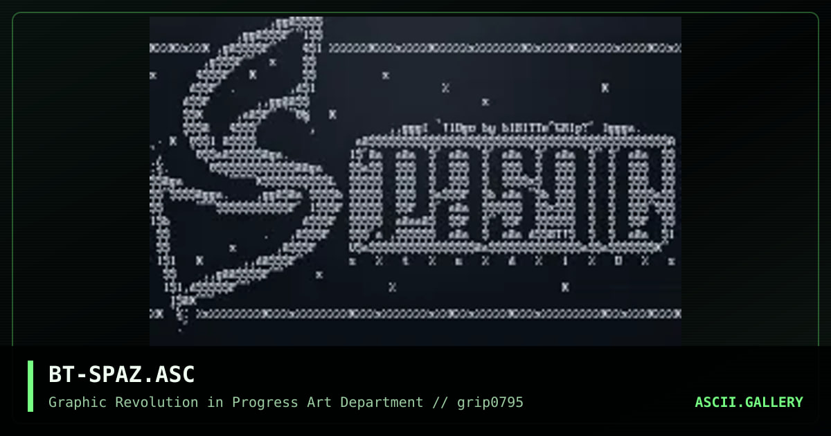 spastic, by bibitte, 1995