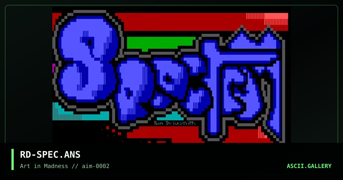 RD-SPEC.ANS, by ram drive, 1994