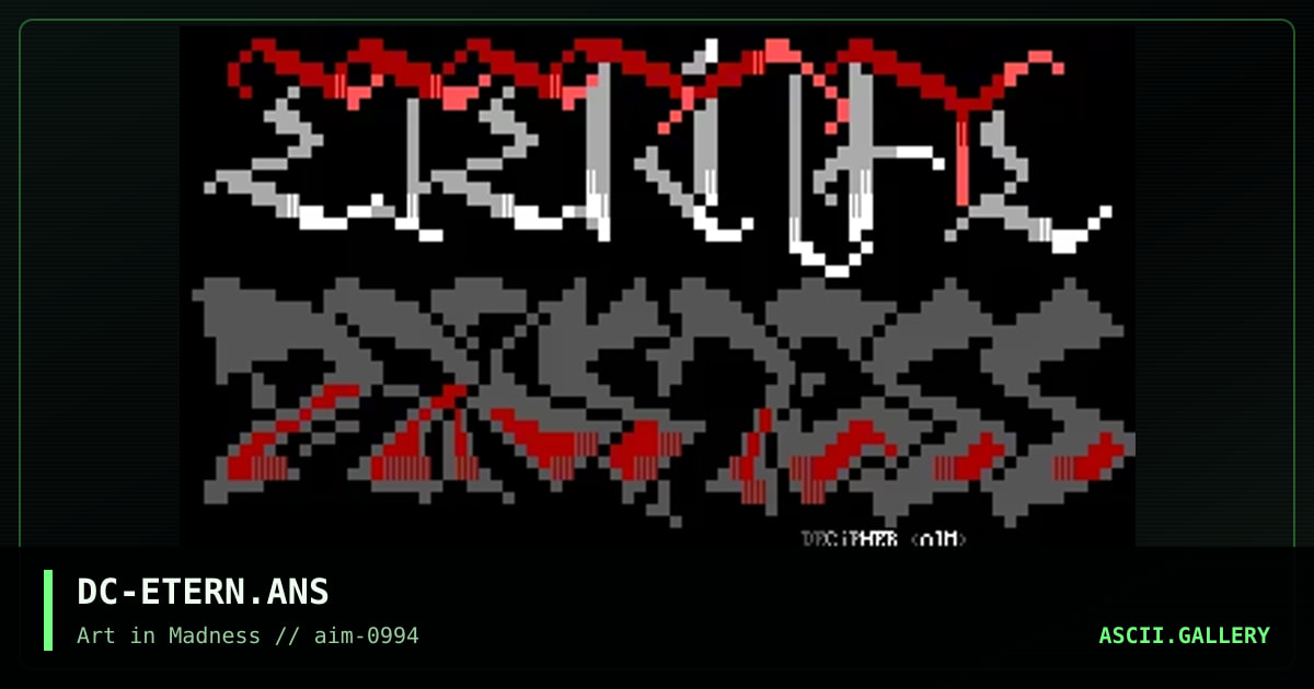 DC-ETERN.ANS, by decipher, 1994
