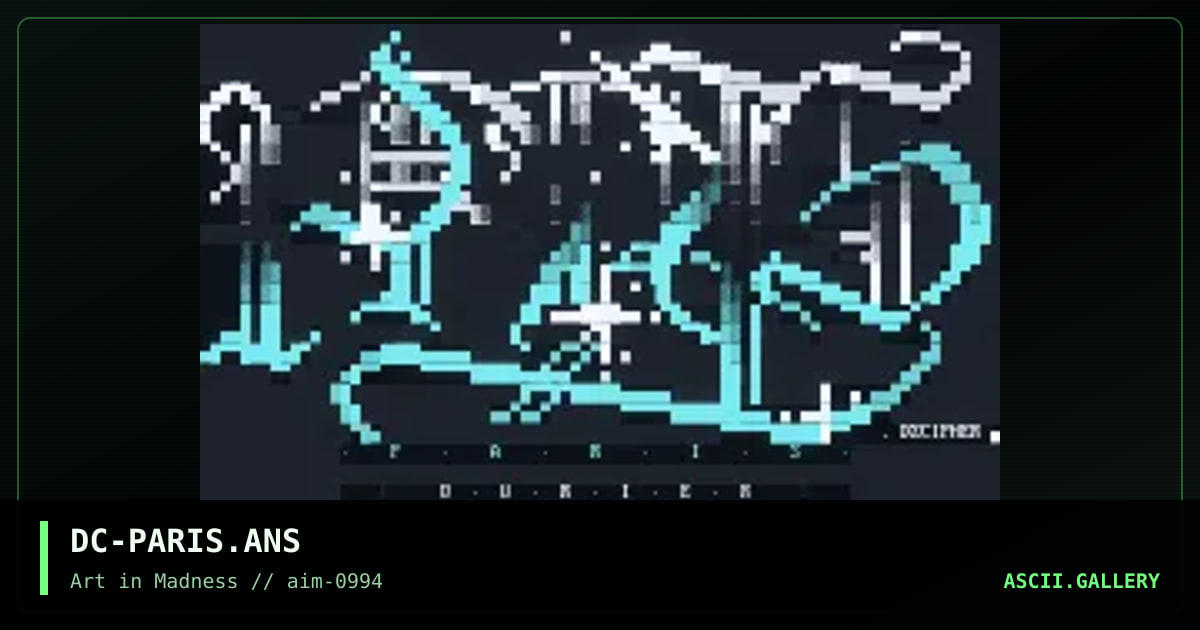 DC-PARIS.ANS, by decipher, 1994