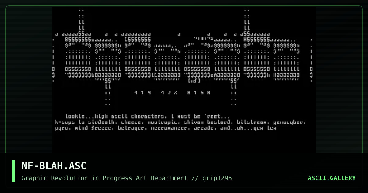 bLah!, by infinity, 1995