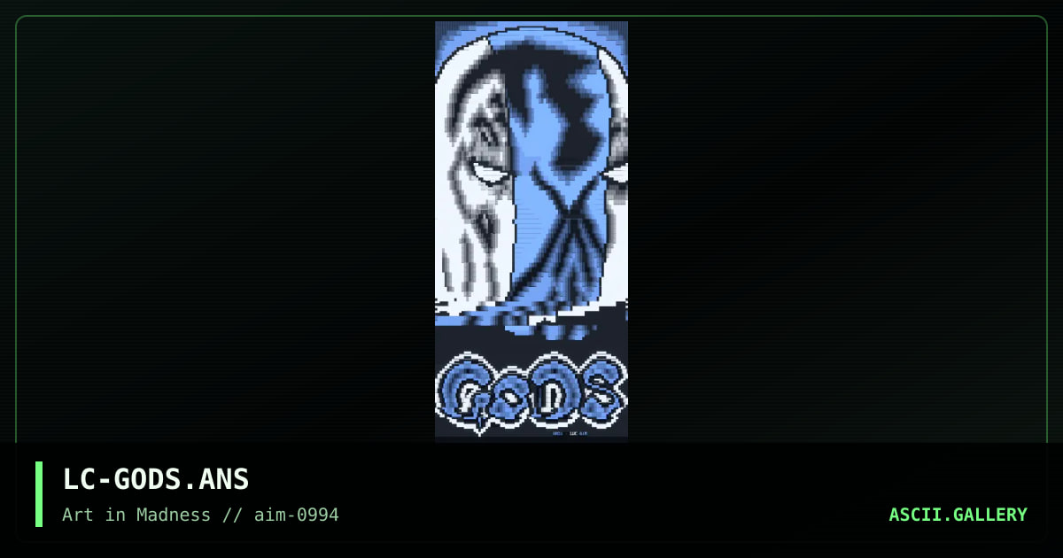 LC-GODS.ANS, by luc, 1994