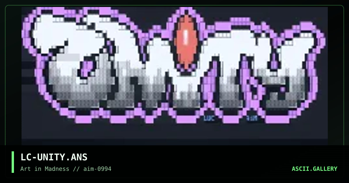 LC-UNITY.ANS, by luc, 1994
