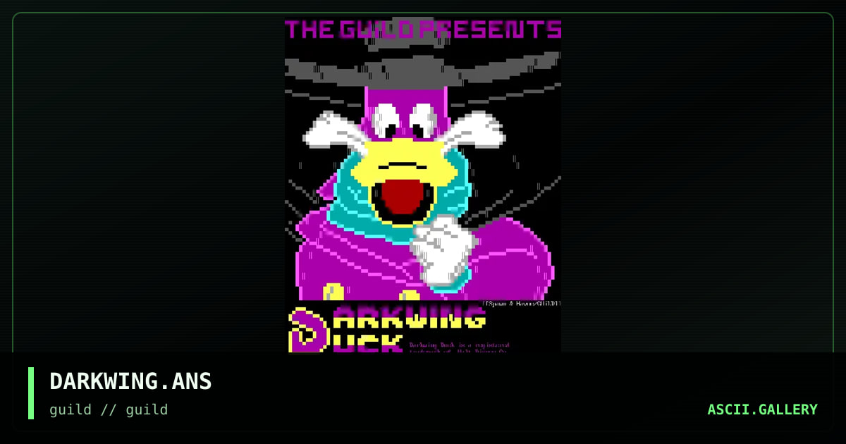 DARKWING.ANS, by spawn, havoc, 1998