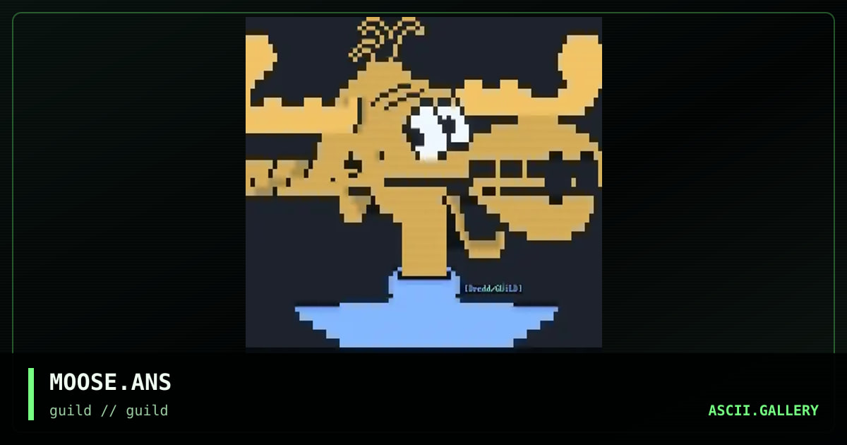 MOOSE.ANS, by judge dredd, 1998