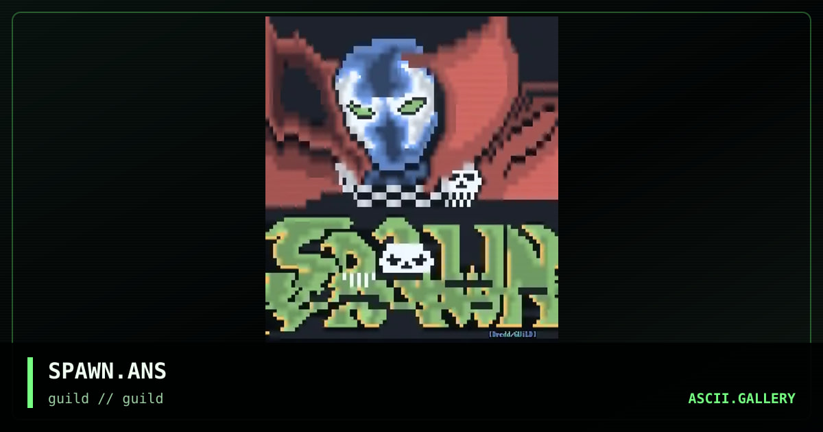 SPAWN.ANS, by judge dredd, 1998