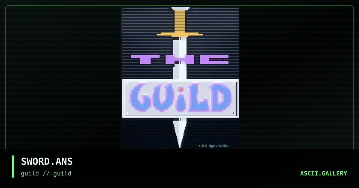 SWORD.ANS, by skid hypr, 1998