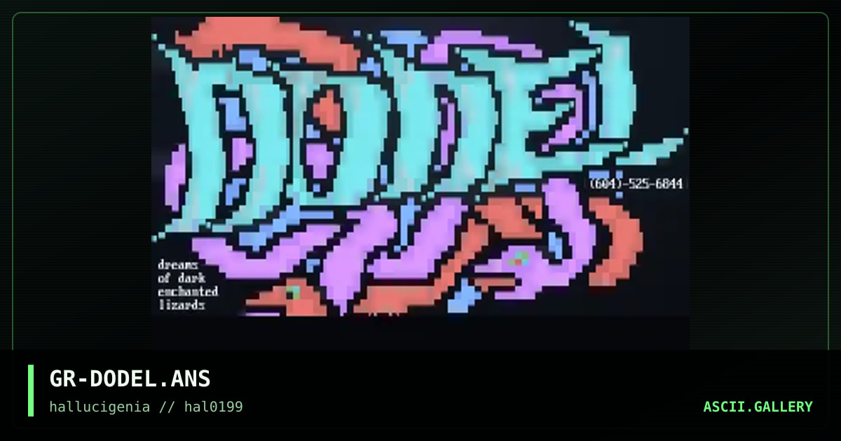 DoDEL logo, by grimmy, 1999