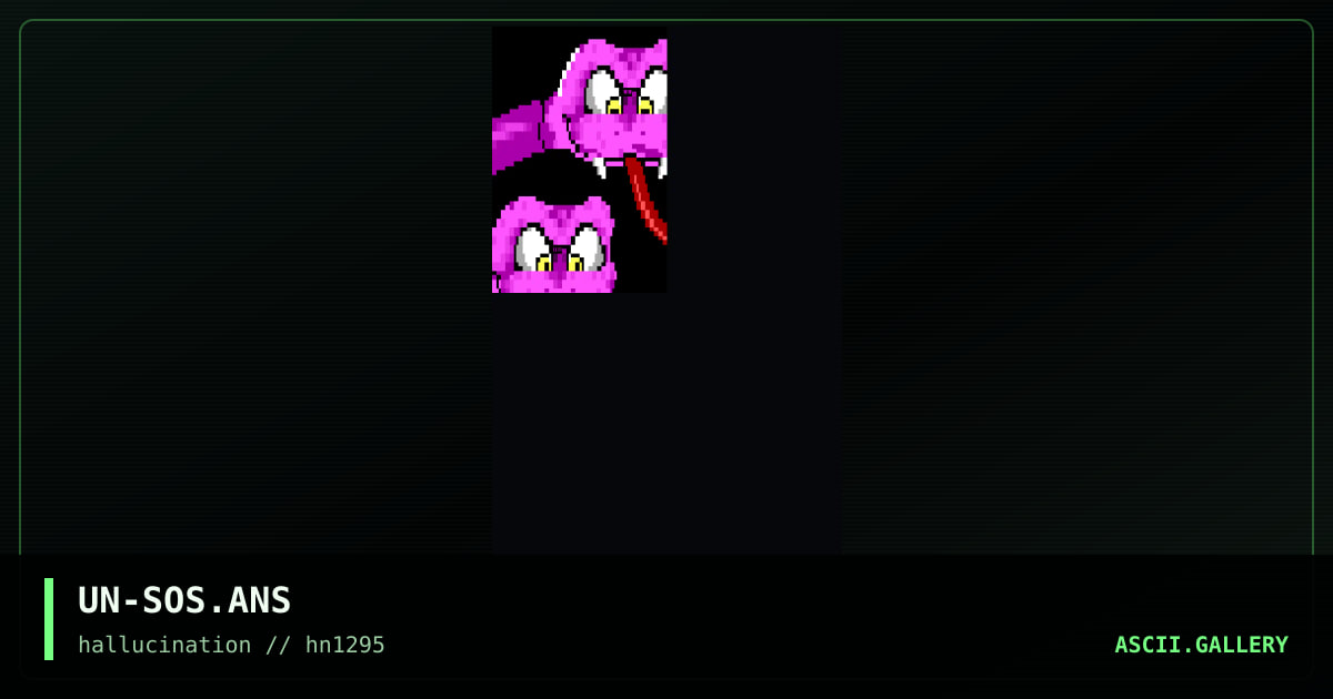 UN-SOS.ANS, by uninhibited, 1995