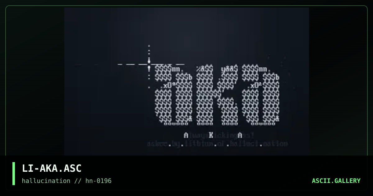 LI-AKA.ASC, by lithium, 1996