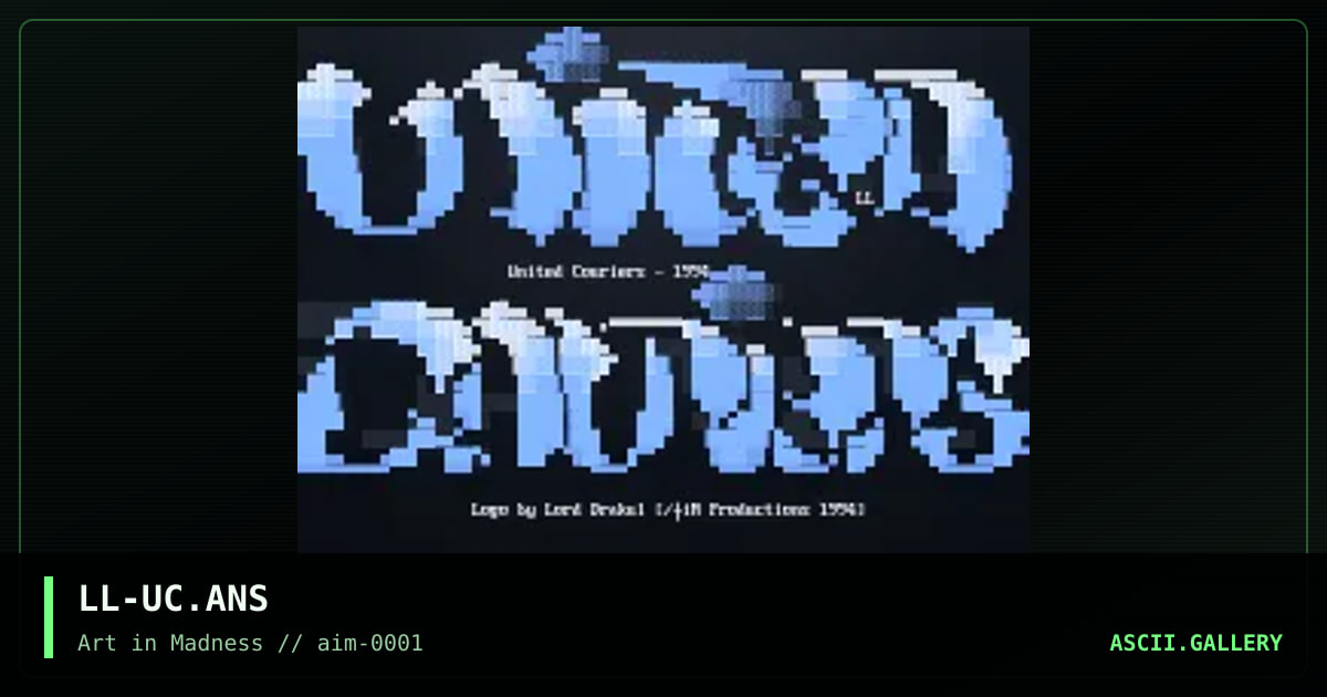 LL-UC.ANS, by lord drakul, 1994