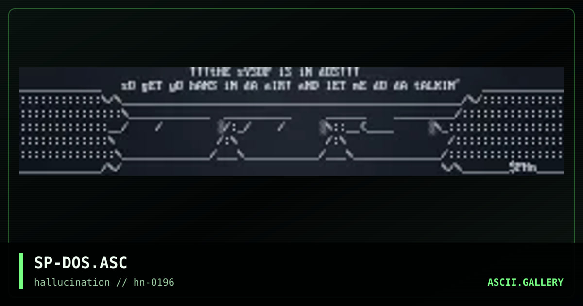 SP-DOS.ASC, by spinsane, 1996