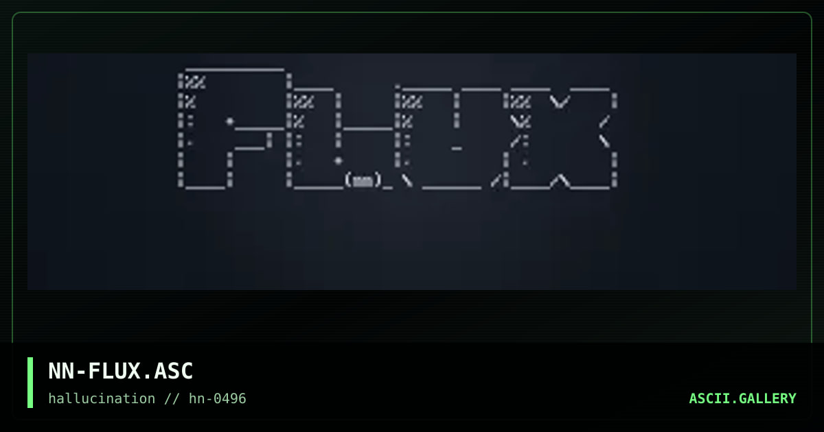 NN-FLUX.ASC, by nn-hn, 1996