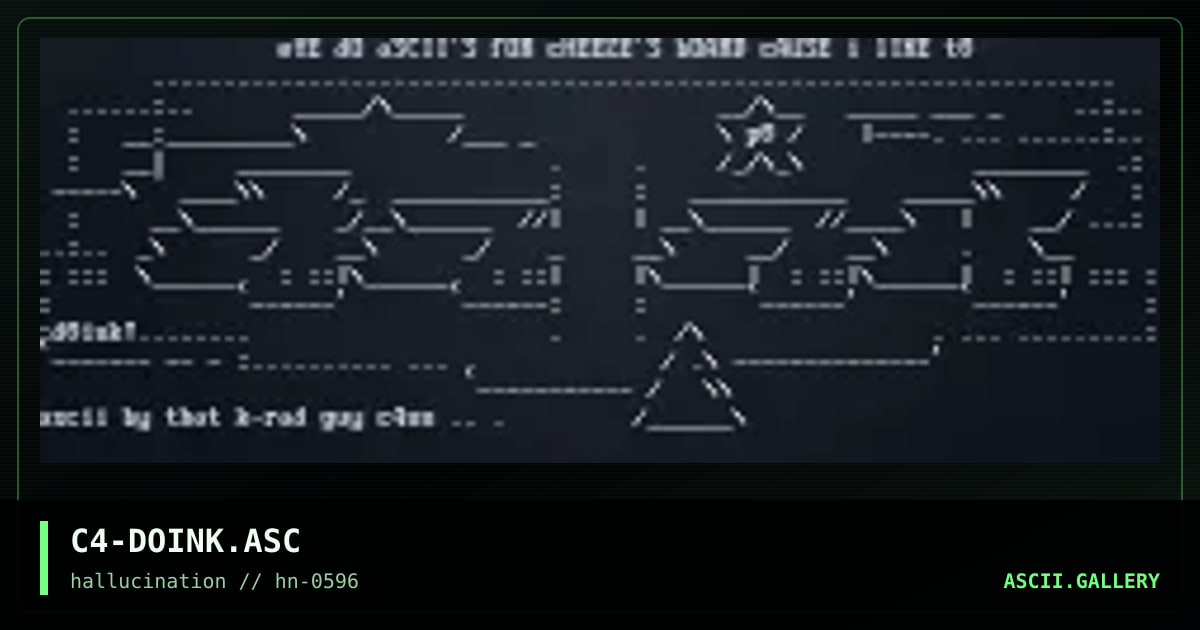 C4-DOINK.ASC, by cannibal, 1996