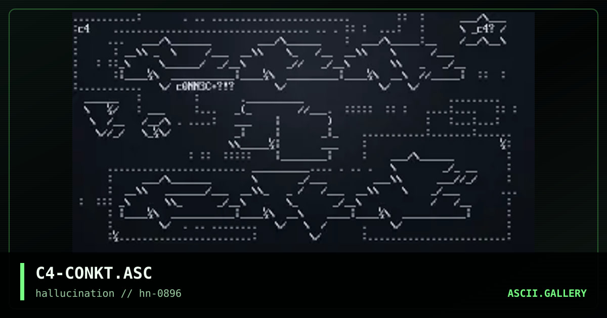 C4-CONKT.ASC, by cannibal, 1996