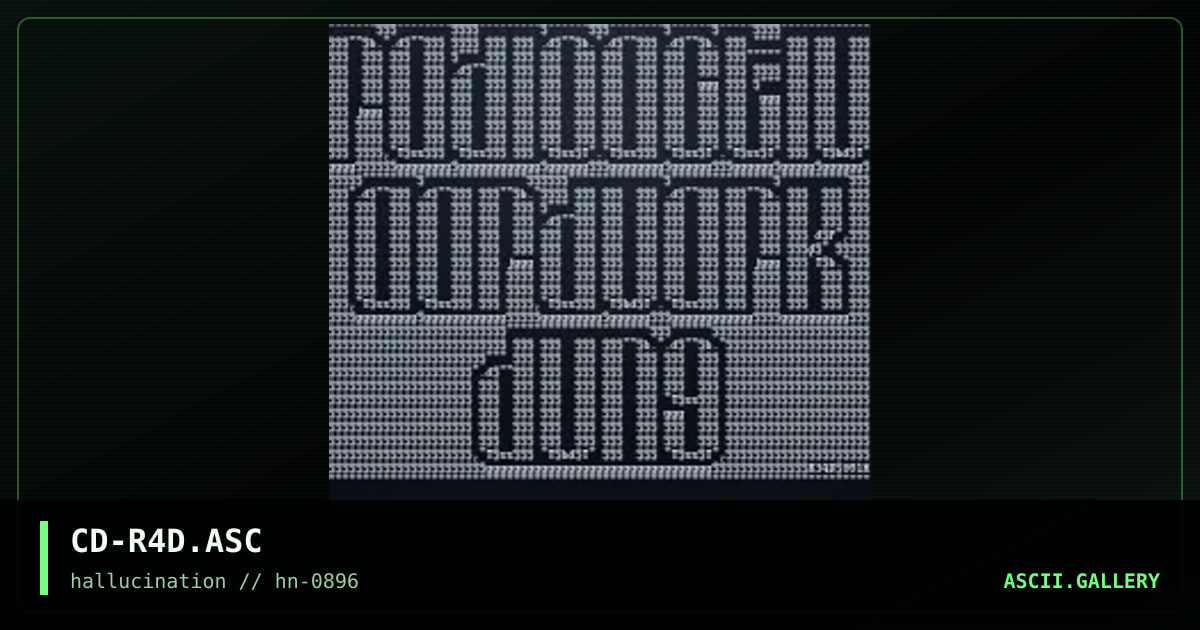 CD-R4D.ASC, by comrade, 1996