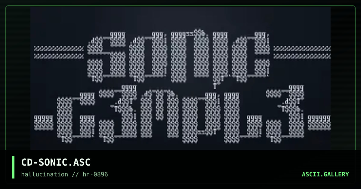 CD-SONIC.ASC, by comrade, 1996