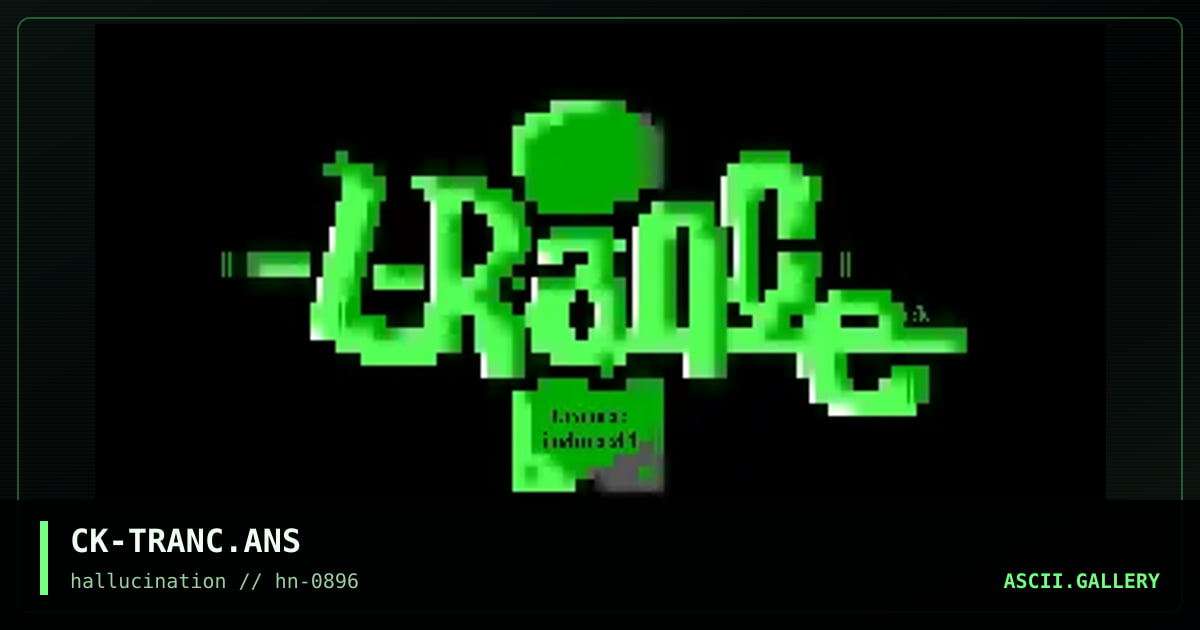 CK-TRANC.ANS, by clark, 1996