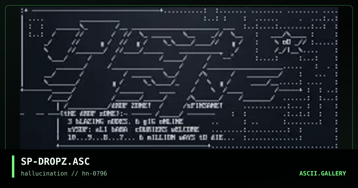 SP-DROPZ.ASC, by spinsane, 1996