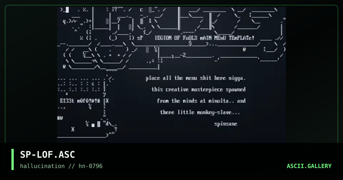 SP-LOF.ASC, by spinsane, 1996