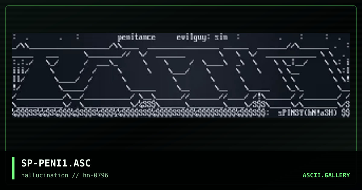SP-PENI1.ASC, by spinsy, 1996