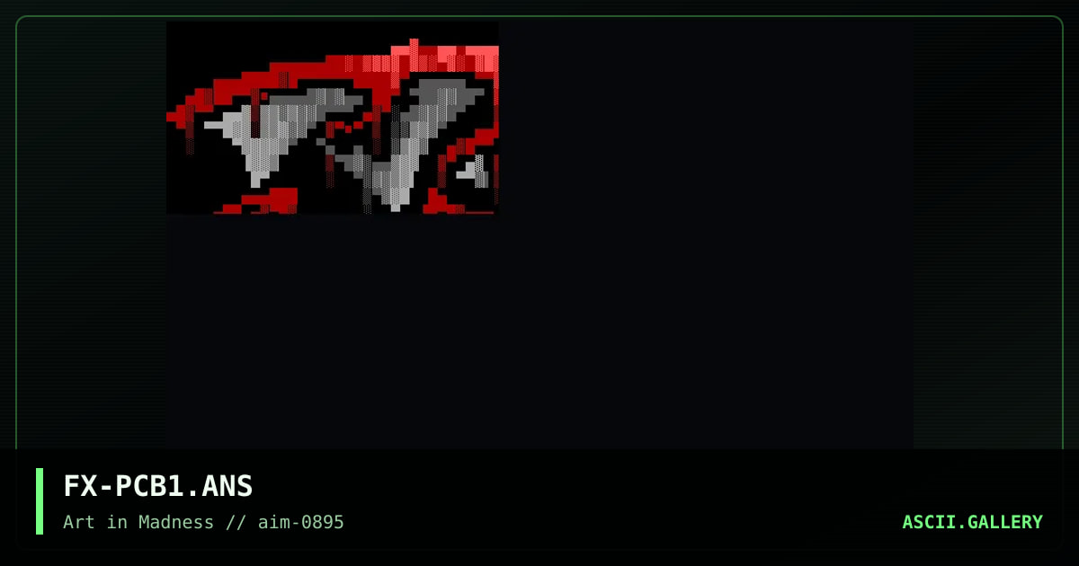 PCB Logo, by facsimile, 1995